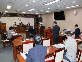 제324회 옥천군의회 임시회 산업경제위원회 제1차회의 이미지