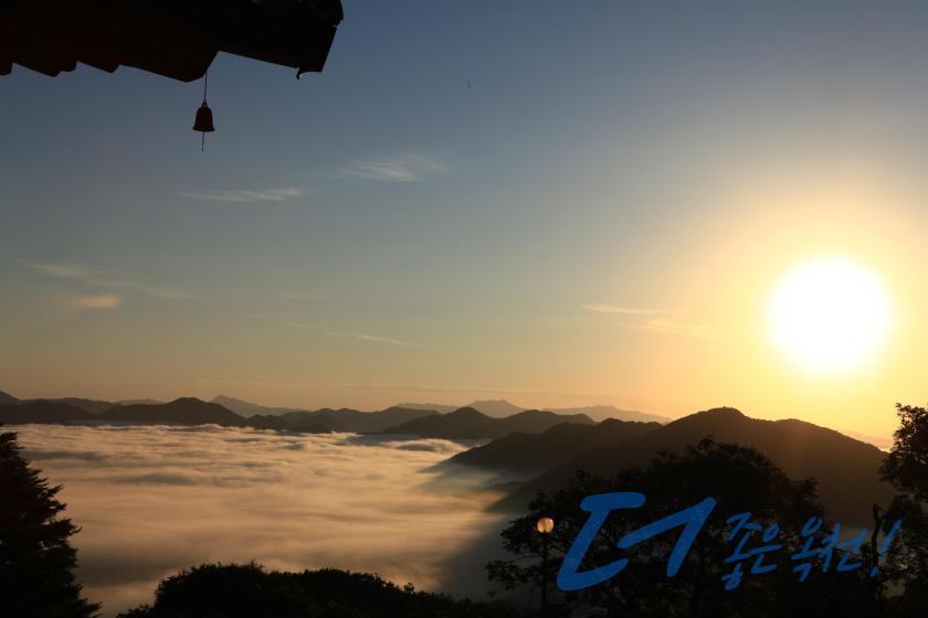 용암사 일출（옥천4경）4
