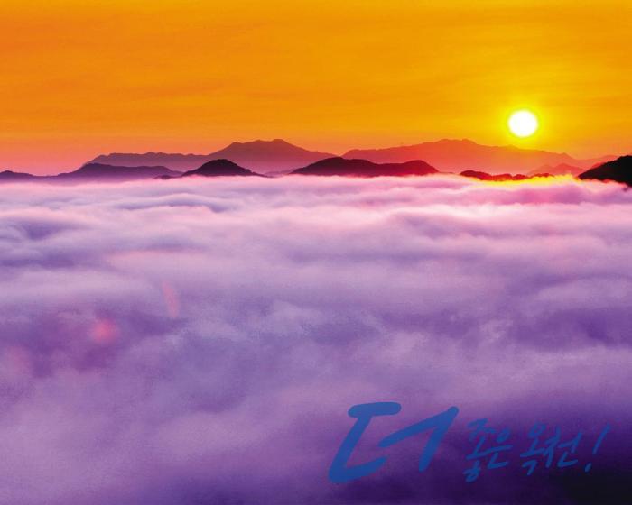 용암사 일출（옥천4경）5