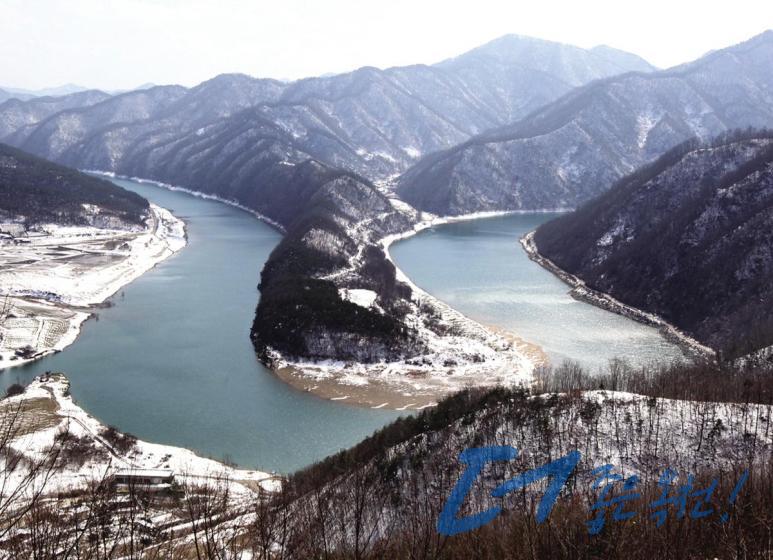 둔주봉 한반도 지형（옥천1경）5
