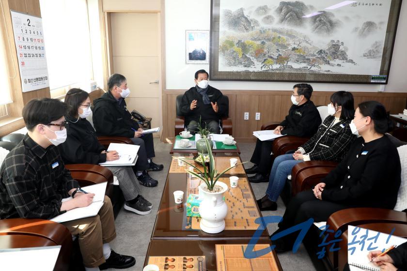 주민불편해소사업 건의현장 방문（청성면） 2 번째 사진