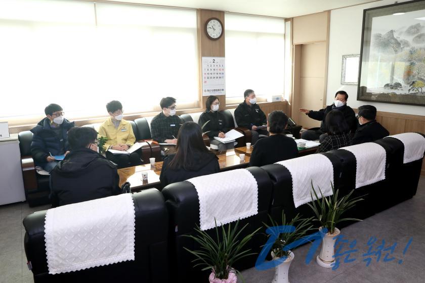 주민불편해소사업 건의현장 방문（청성면） 3 번째 사진