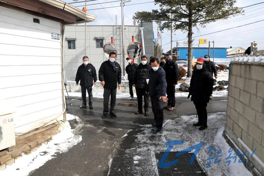 주민불편해소사업 건의현장 방문（청성면） 11 번째 사진