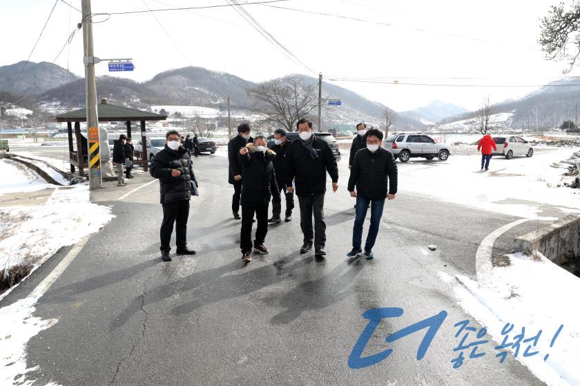 주민불편해소사업 건의현장 방문（청성면） 16 번째 사진
