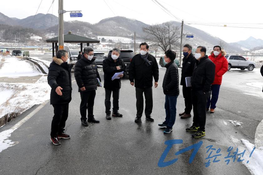 주민불편해소사업 건의현장 방문（청성면） 18 번째 사진
