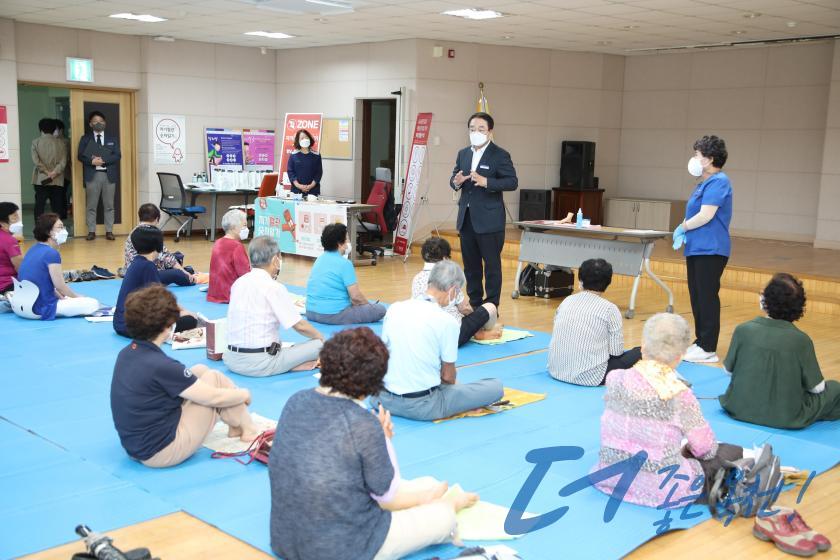 보건소 방문 격려 3 번째 사진