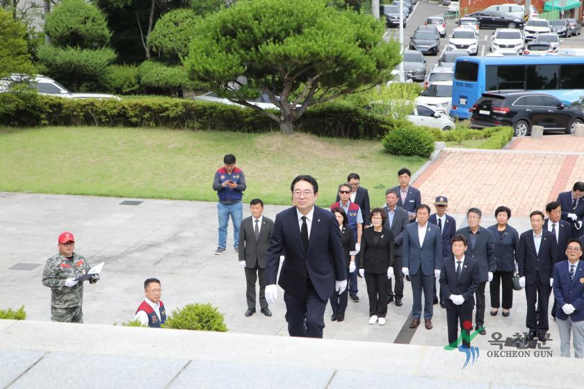 제73주년 6.25전쟁 참배 및 기념행사6