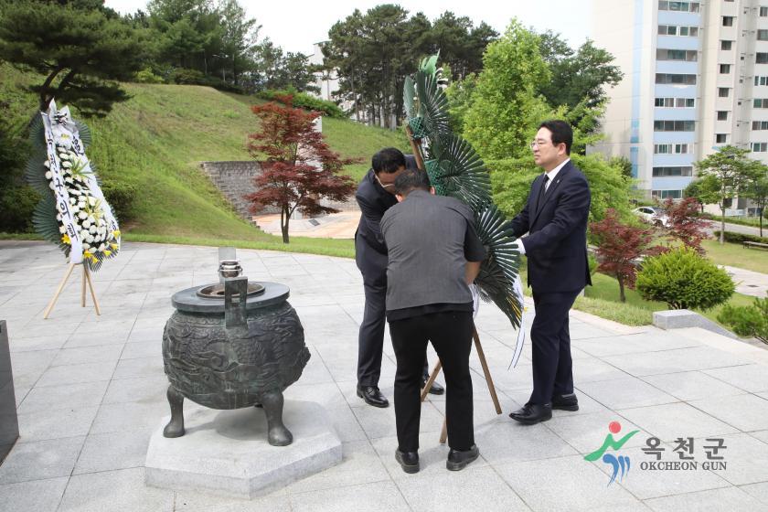 제73주년 6.25전쟁 참배 및 기념행사7