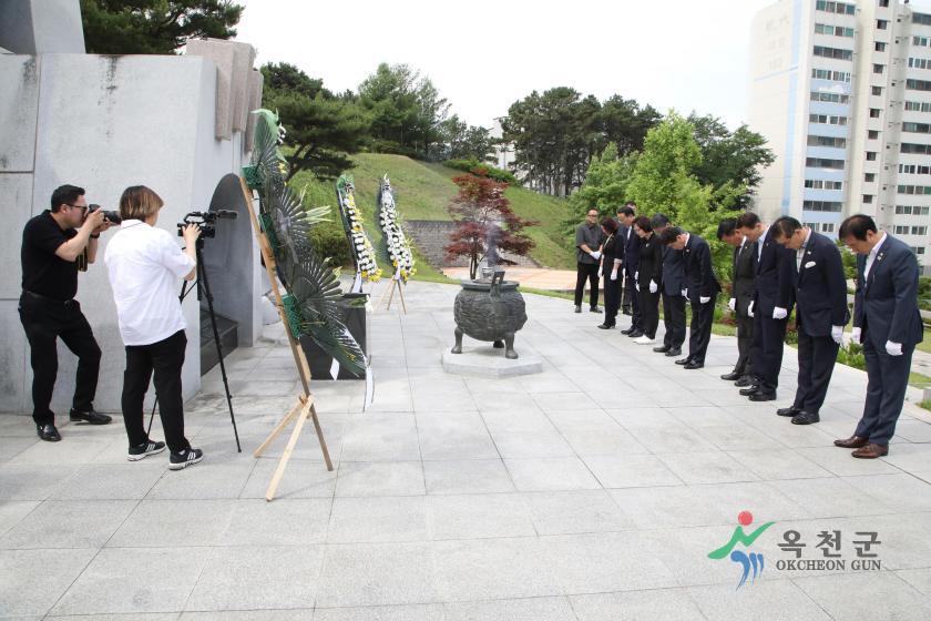 제73주년 6.25전쟁 참배 및 기념행사11