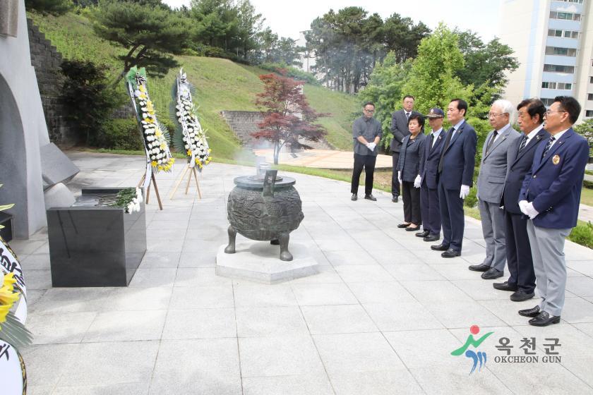 제73주년 6.25전쟁 참배 및 기념행사16