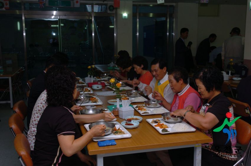 군수님 복지관 자원봉사 44 번째 사진