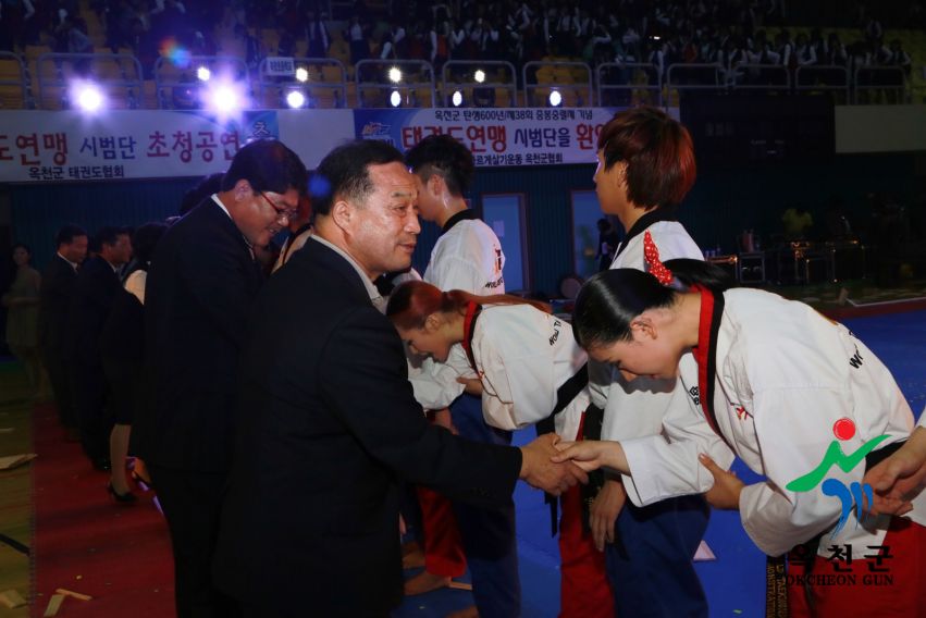 제38회 중봉충렬제（세계태권도연맹 시범단 시연） 46 번째 사진