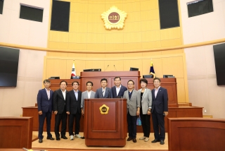 대전시의회（김종천의장） 방문