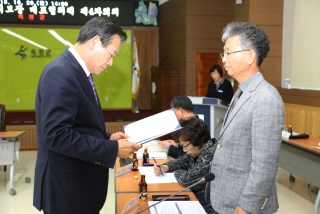제4기 지역사회보장계획 수립 대표협의체 심의 4번째 사진