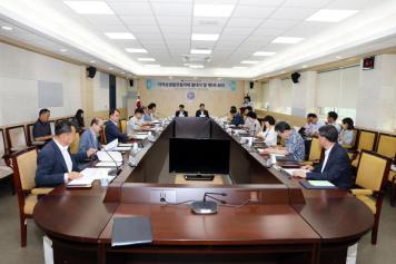 옥천군-충북도립대 지역상생발전협의체 발대식 및 제1차회의 2번째 사진