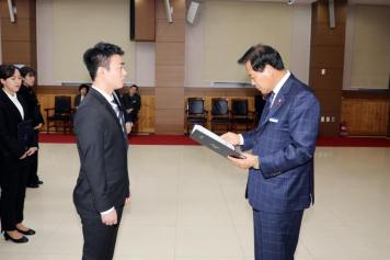 임용장 수여식 142번째 사진