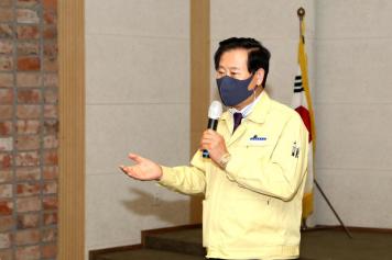 옥천농협 복숭아 공선출하회 교육 4번째 사진