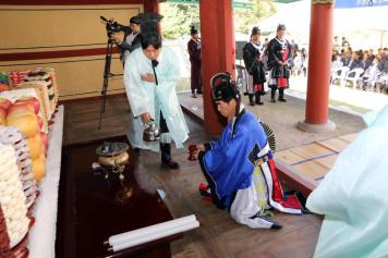 중봉조헌선생순의 427주년 추모제향 7번째 사진