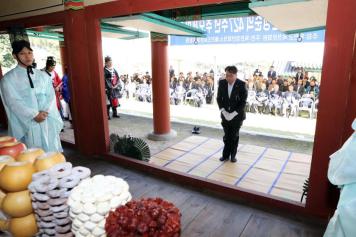 중봉조헌선생순의 427주년 추모제향 13번째 사진