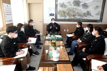 주민불편해소사업 건의현장 방문（청성면） 2번째 사진
