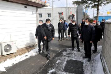 주민불편해소사업 건의현장 방문（청성면） 12번째 사진