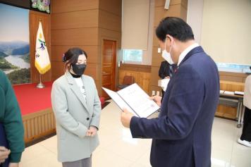 장학증서 수여식 11번째 사진
