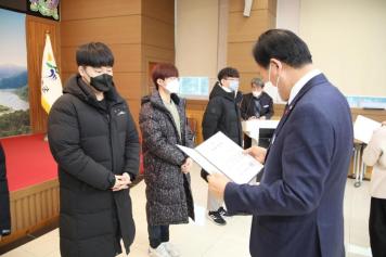 장학증서 수여식 22번째 사진