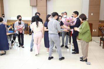 상반기 공로패 수여식
