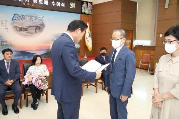 상반기 공로패 수여식