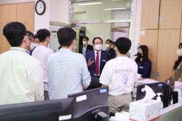 직속기관 및 사업소 방문