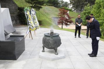 제73주년 6.25전쟁 참배 및 기념행사