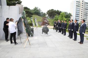 제73주년 6.25전쟁 참배 및 기념행사