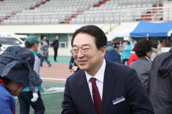 제18회 충북도지사기 그라운드 골프대회 개회식 사진