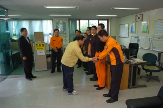 옥천군수 옥천읍 초도순시