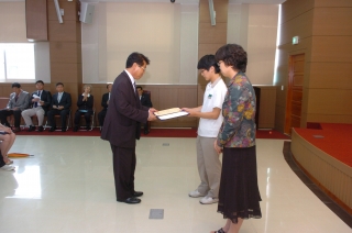 지용백일장 및 지용청소년문학상 시상식