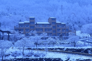 장령산 자연 휴양림 설경 5번째 사진