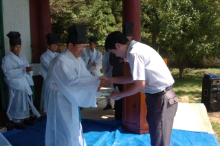 청산향교 석전제