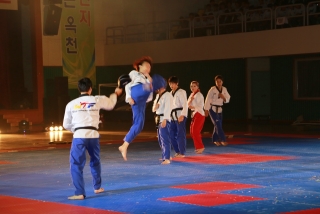 제38회 중봉충렬제（세계태권도연맹 시범단 시연） 8번째 사진