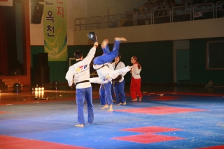 제38회 중봉충렬제（세계태권도연맹 시범단 시연） 12번째 사진