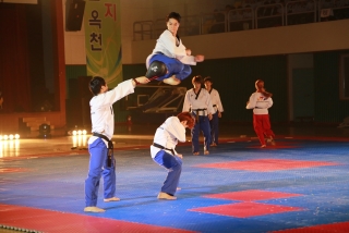 제38회 중봉충렬제（세계태권도연맹 시범단 시연） 17번째 사진