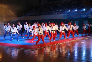 제38회 중봉충렬제（세계태권도연맹 시범단 시연） 40번째 사진