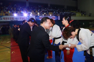 제38회 중봉충렬제（세계태권도연맹 시범단 시연） 47번째 사진