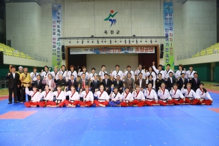 제38회 중봉충렬제（세계태권도연맹 시범단 시연） 50번째 사진