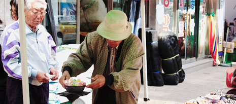 야채전할머니 사진