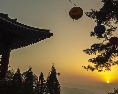 용암사 일출 이미지1