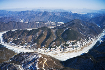 금강비경 2선 어깨산 봉우리