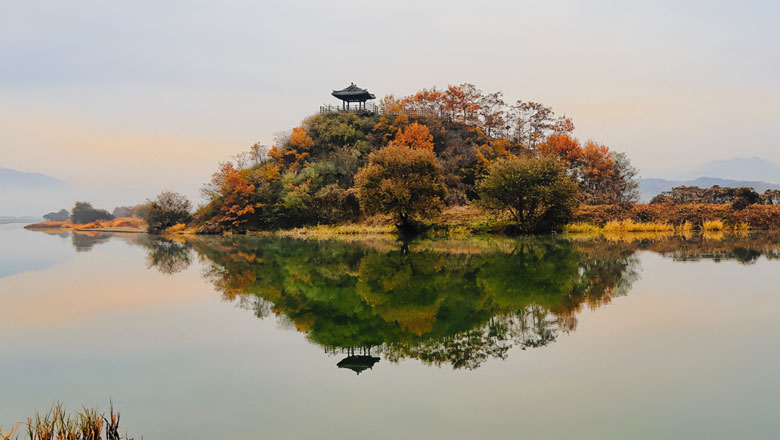 금강비경 11선 독산 상춘정 사진